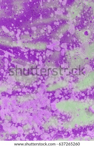 Abstract Background Bubble Cloud Effect