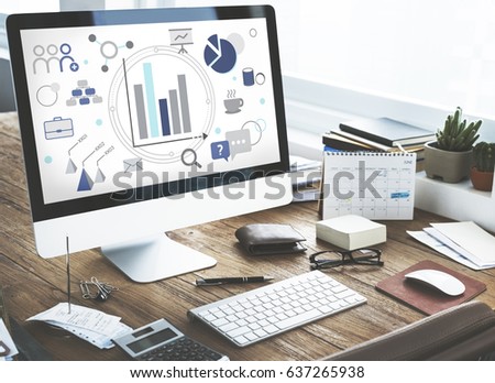 Bar Chart Business Strategy Icon