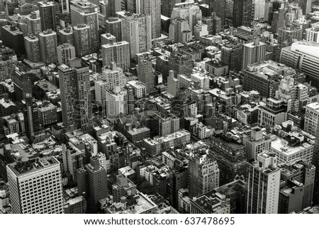 New York City. The view of the city. Poster