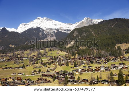 Houses on the mountain