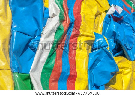 colorful rubber fabric, abstract background image, texture