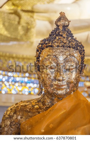 Buddha statue at public places in Thailand