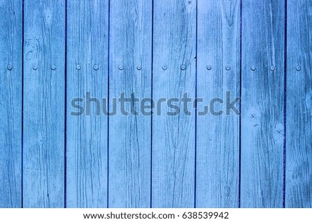 Old blue wood panels 