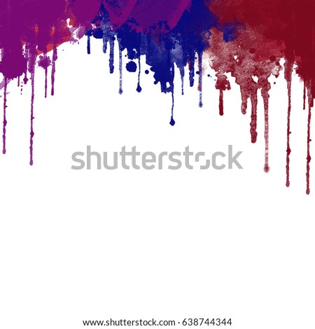 Watercolor wet background. blue and violet colors. Watercolor abstract background. Abstract painting