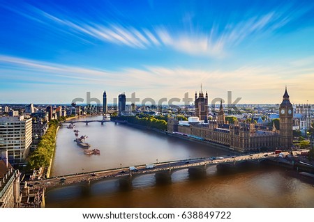 London skyline daytime