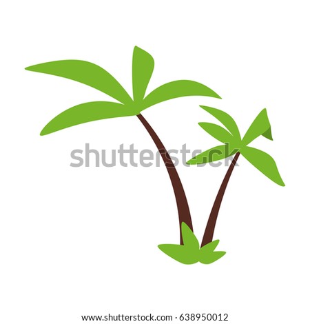 palm tree icon image 