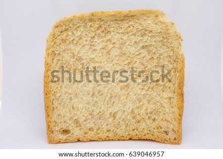 The full cut loaf of bread