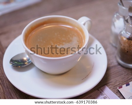 A cup of Americano