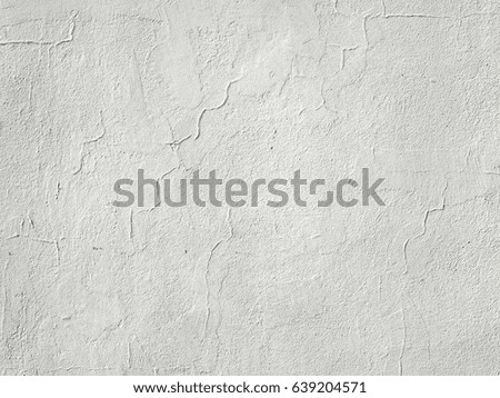 Background: plastered light grey wall