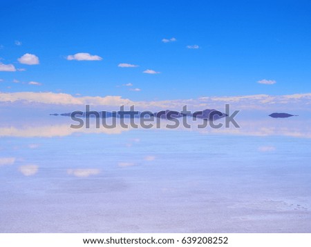 Pictures of Uyuni Salt Flat. I took them at salar de uyuni in Bolivia. There is known sky reflection.
