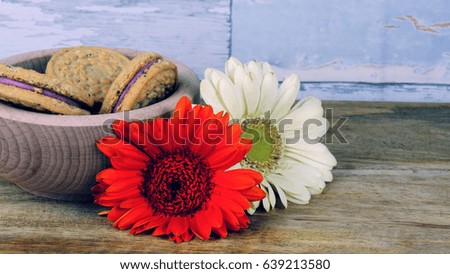Cookies with Flowers 