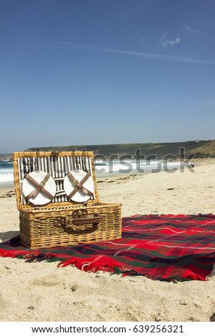 Picnic by the ocean