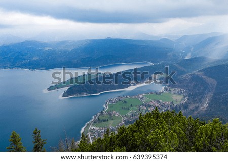 Alps in Bavaria Herzogstand