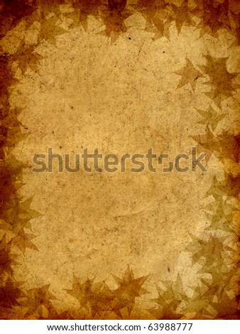 High resolution old paper vintage background isolated on white