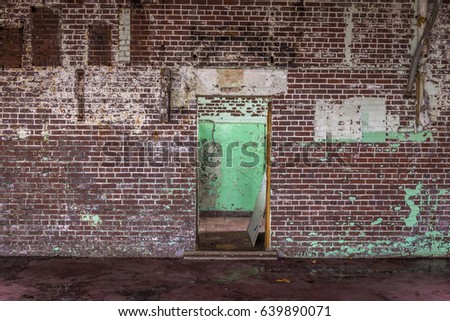 Entrance to another room in an abandoned factory 2