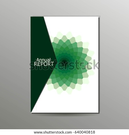 Annual Report, Brochure, Flyer, Cover Template