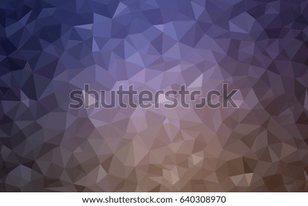 Dark Pink, Yellow vector abstract textured polygonal background. Blurry triangle design. Pattern can be used for background.
