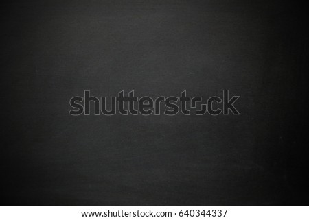 Abstract chalk rubbed out on empty bright and beautiful black blackboard - Can be used for add text, ad, content, graphic design for sale, present, promote your food menu or product - Business concept