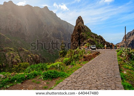 Masca village. Canary Islands. Tenerife. Spain
