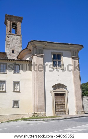St. Benedetto Church. Gubbio. Umbria.