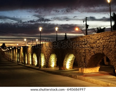 Chihuahua's aqueduct