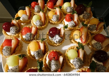 Fruit Pastry Tarts