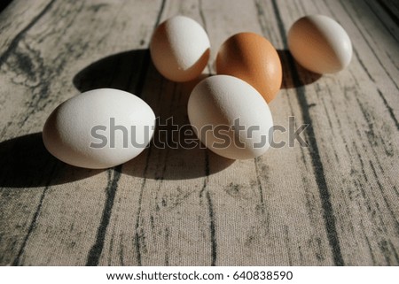 Chicken eggs.