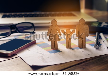 Businesses in human life, both health and family life. Royalty-Free Stock Photo #641258596