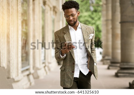african american man in suit