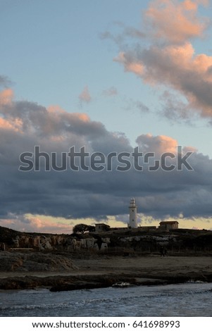 Lighthouse in Pathos, Cyprus