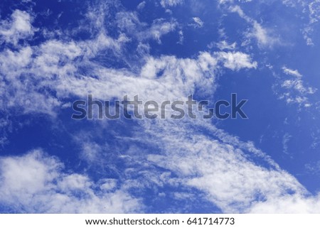 Blue sky and Clouds