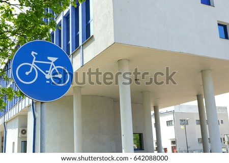Bicycle route