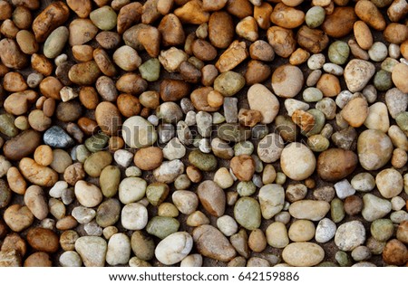Small stones for texture