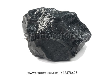 Lignite Mineral  (coal)  Royalty-Free Stock Photo #642378625