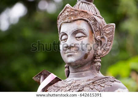 Statue of Vishnu Bronze
