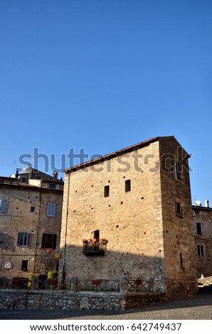 Anagni, little medieval town in the Lazio region, Italy, Called the city of the Popes