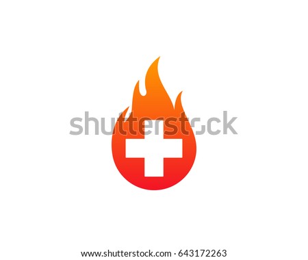Ignite Medicine Icon Logo Design Element