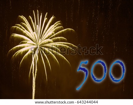 Five Hundred Firework.