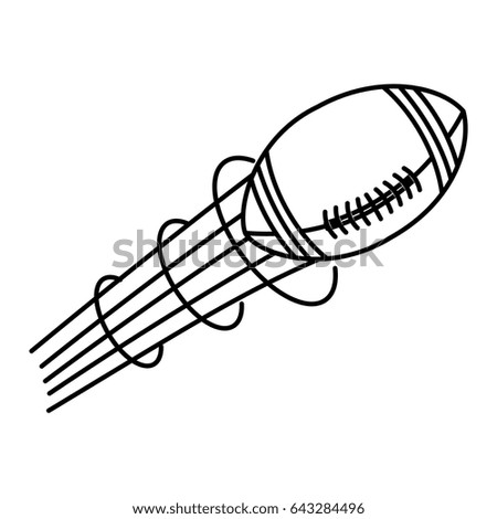american football balloon icon