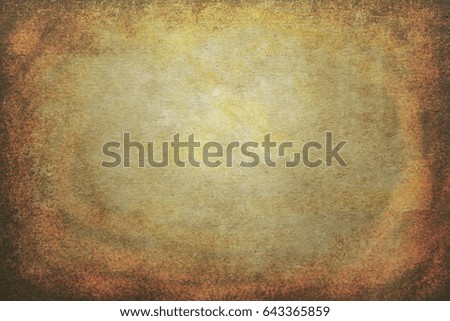 Gold abstract old graduated background