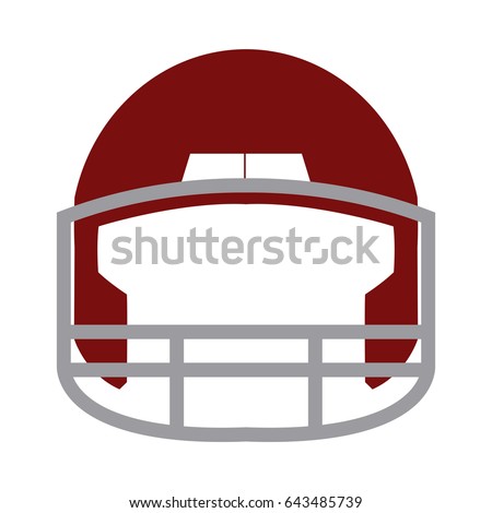 red helmet football equipment sport image