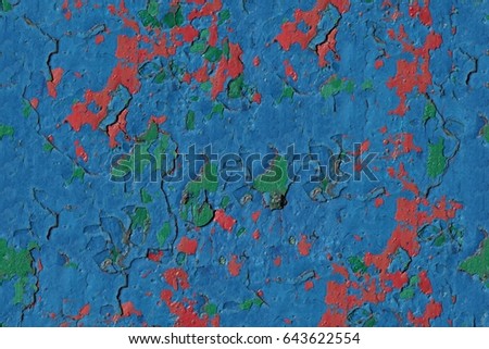 The photography seamless texture of old paint