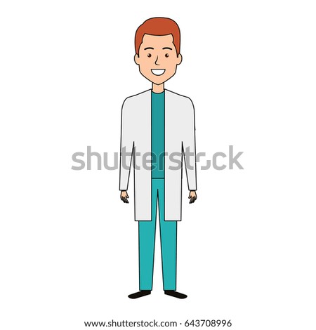 Male doctor avatar character