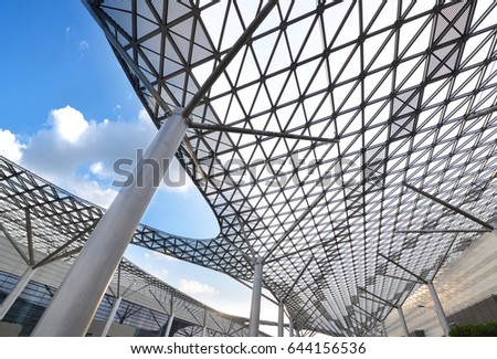 structural glass ceiling