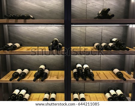 Wine Shelf in Wine cellar