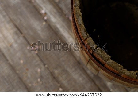 Old wooden floor