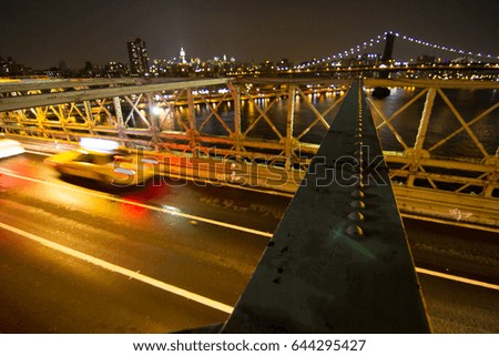 Cars on Brooklyn Bridge 12