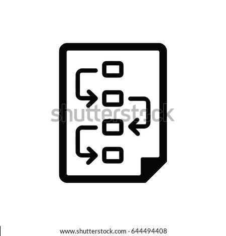 Project Planning Icon Royalty-Free Stock Photo #644494408