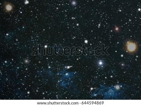 Starry outer space background texture . Colorful Starry Night Sky Outer Space background