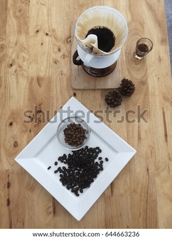 Hand Drip Coffee, Manual Brew Coffee,coffee bean